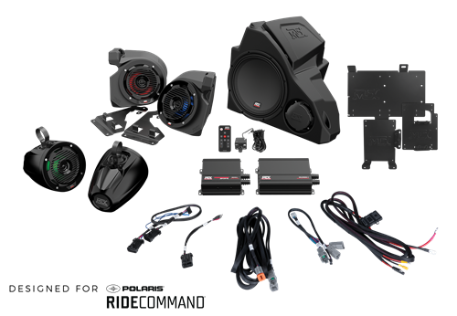 5 Speaker audio system for 2014+ Polaris RZR w/RideCommand – R&R