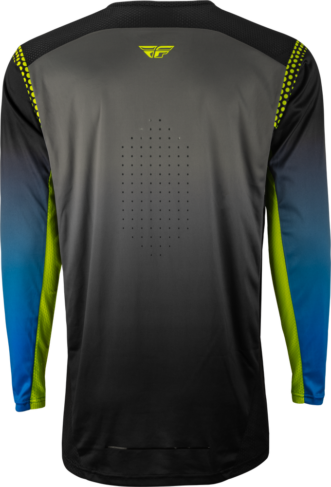 FLY RACING LITE JERSEY GREY/BLUE/HI-VIS