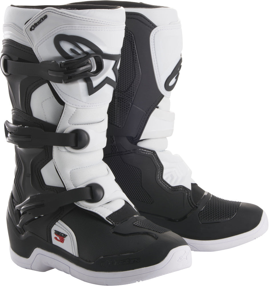 ALPINESTARS TECH 3S BOOTS BLACK/WHITE