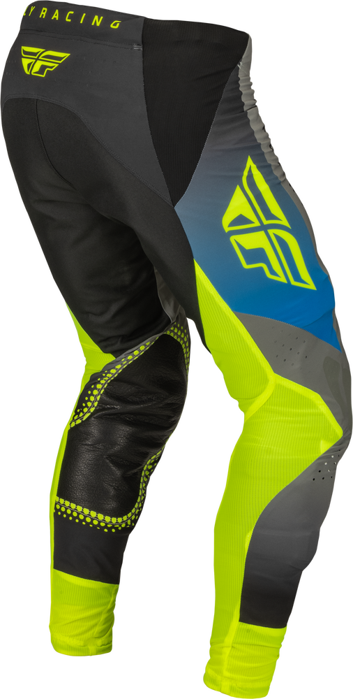 FLY RACING LITE PANTS GREY/BLUE/HI-VIS