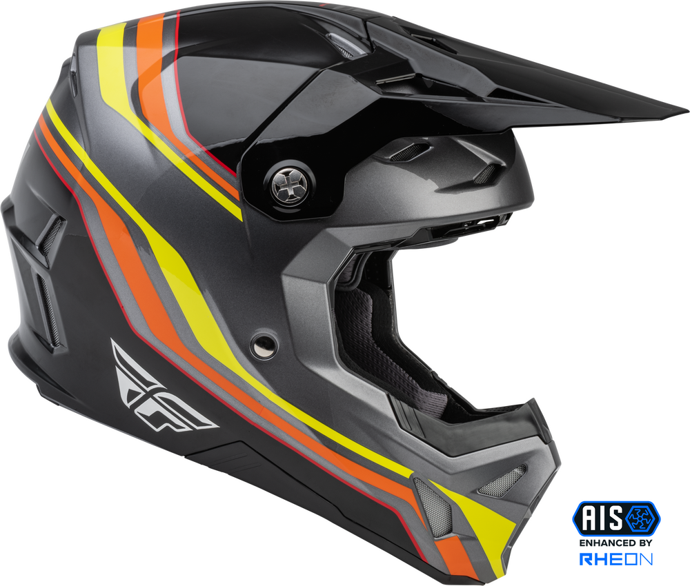 FLY RACING FORMULA CP S.E. SPEEDER HELMET BLACK/YELLOW/RED