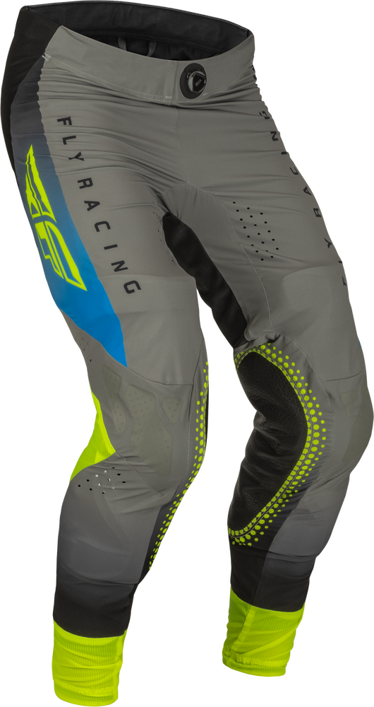 FLY RACING LITE PANTS GREY/BLUE/HI-VIS