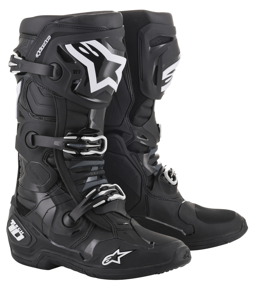 ALPINESTARS TECH 10 BOOTS BLACK SIZE