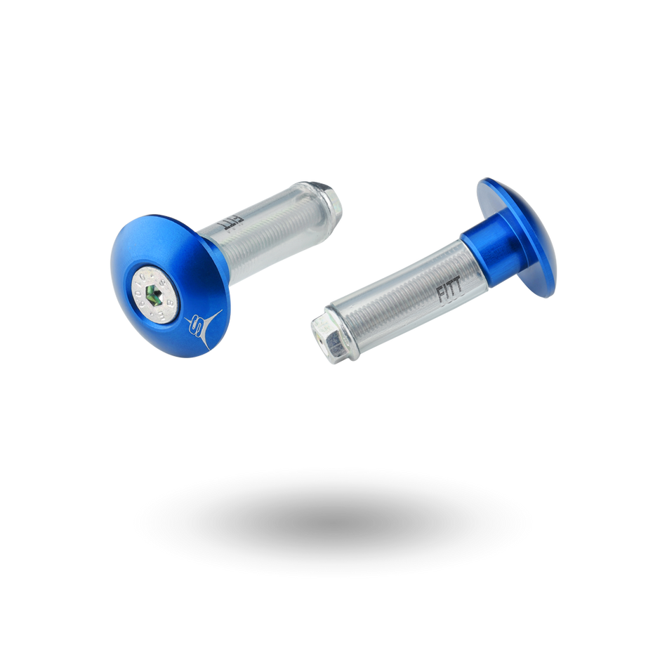 BAR ENDS SHERCO BLUE