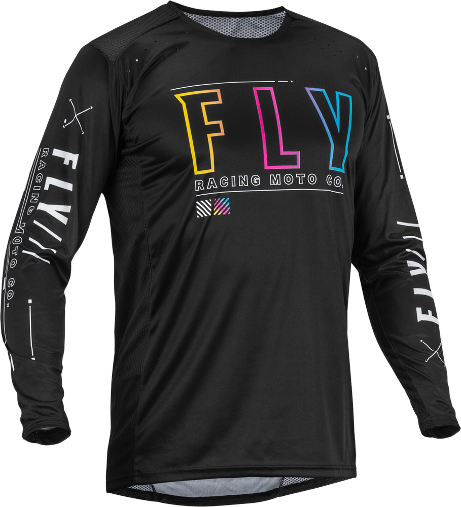 FLY RACING LITE S.E. AVENGE JERSEY BLACK/SUNSET