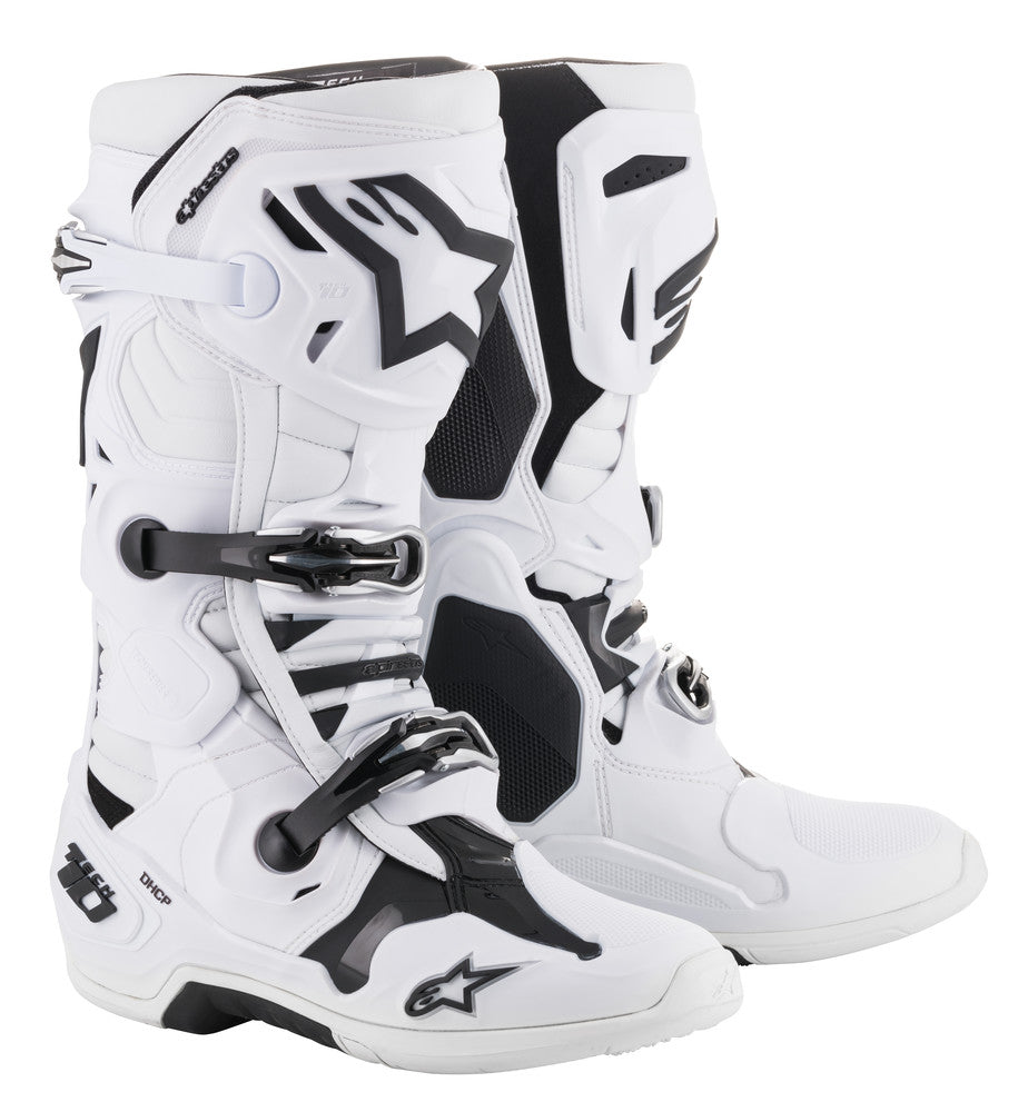 ALPINESTARS TECH 10 BOOTS WHITE