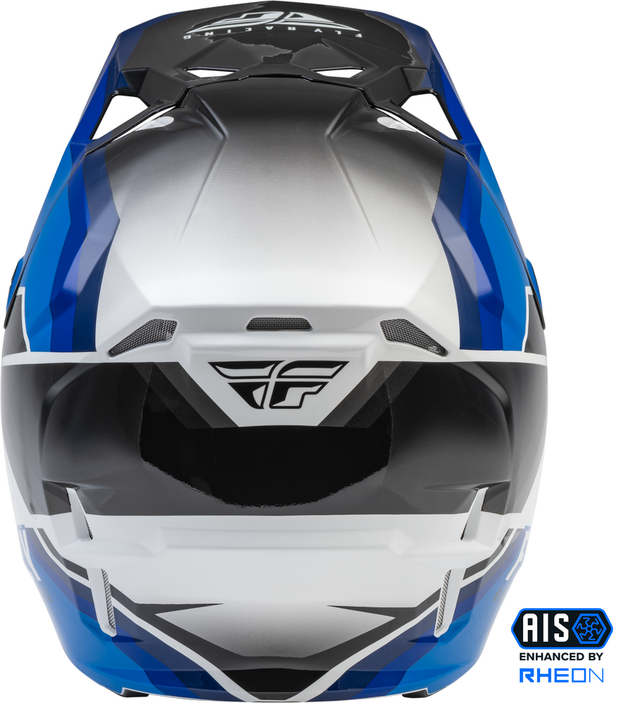 FLY RACING FORMULA CP RUSH HELMET BLACK/BLUE/WHITE