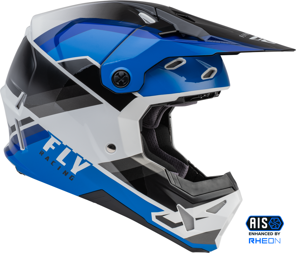 FLY RACING FORMULA CP RUSH HELMET BLACK/BLUE/WHITE
