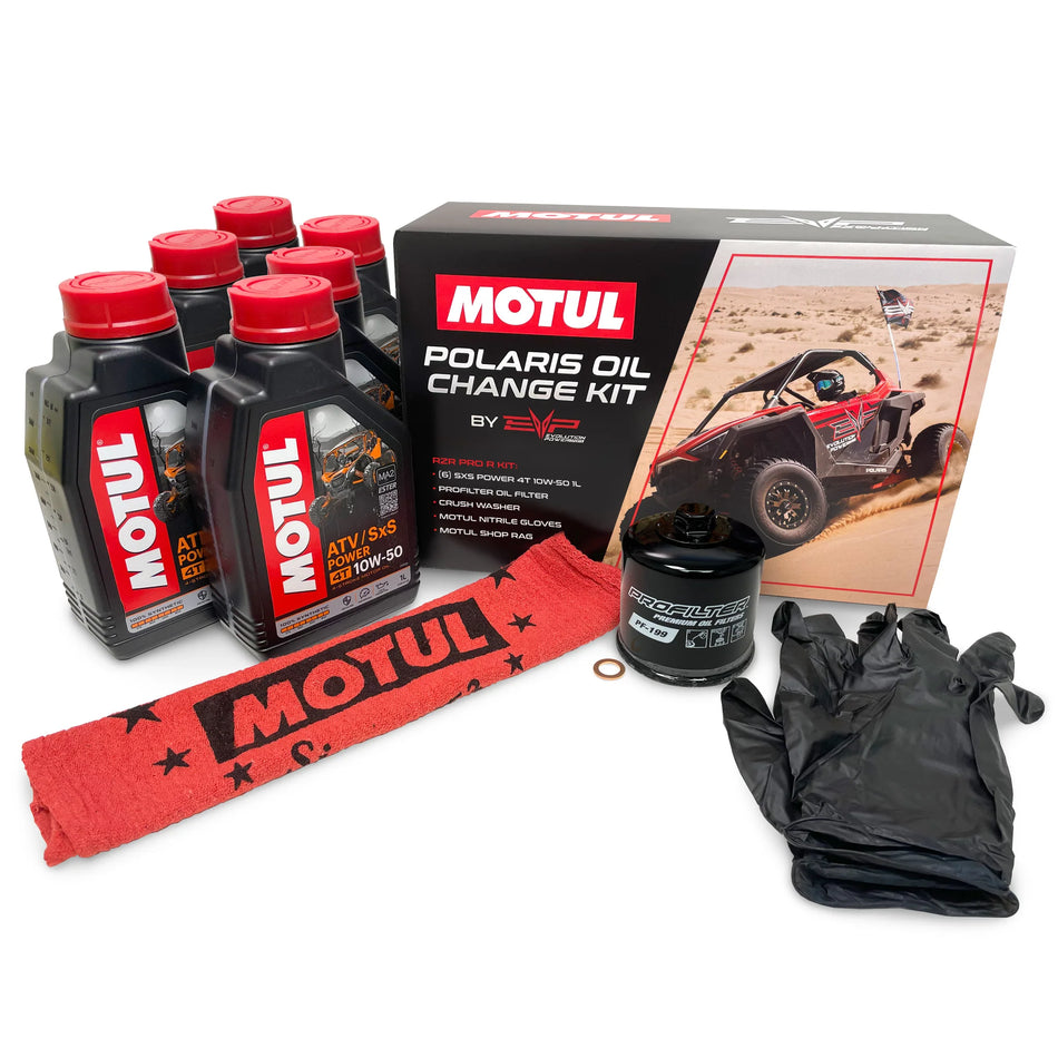 EVP Motul Oil Change Kit Polaris Pro R