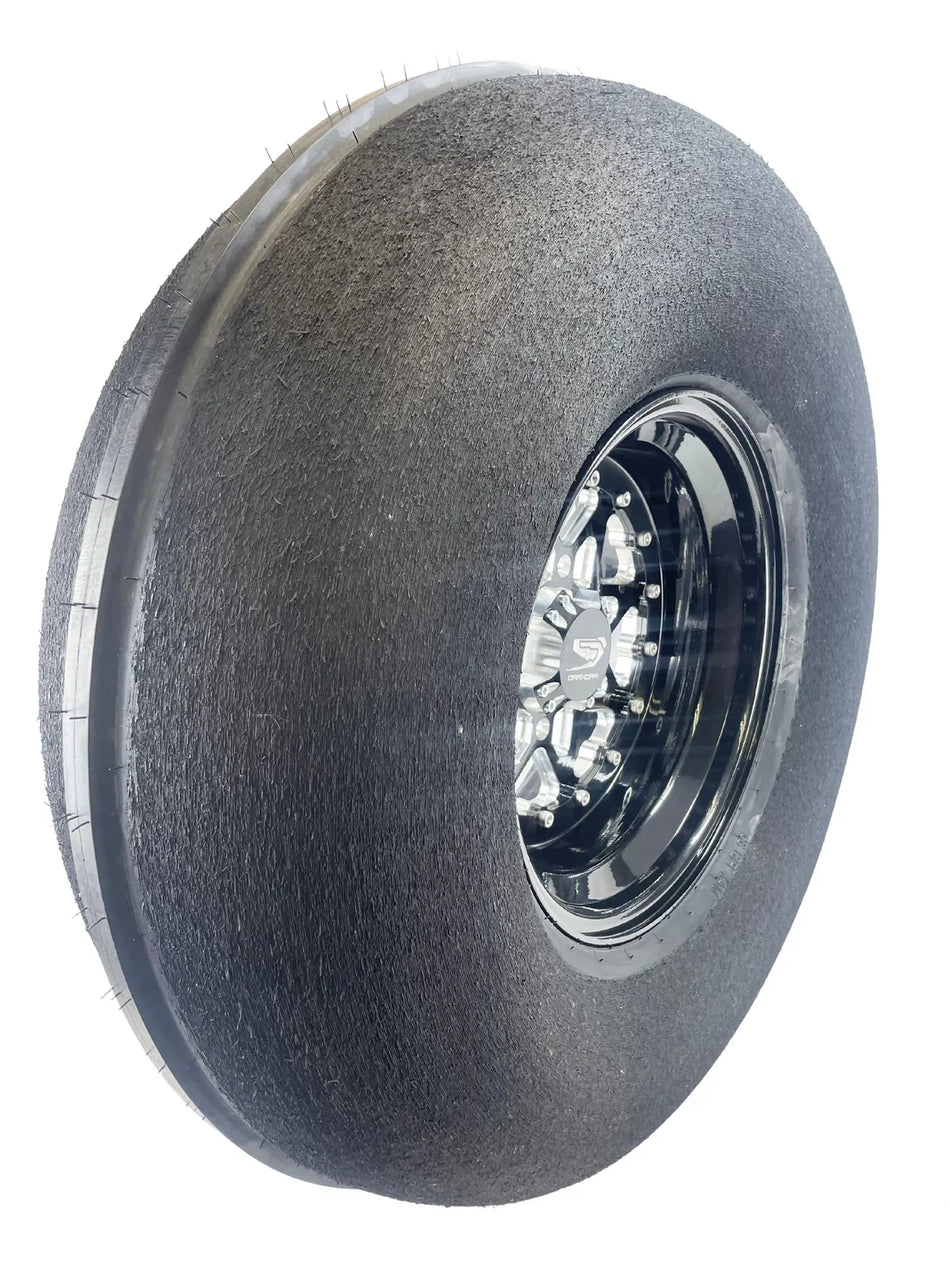 Rough Buff Big Foot Steer Tires - Packard Performance