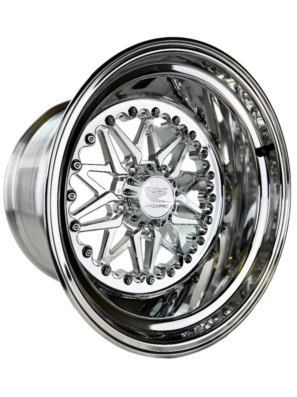 Impact 2.0 - FF Forged Polished - Silver RZR Pro R 5x4.5