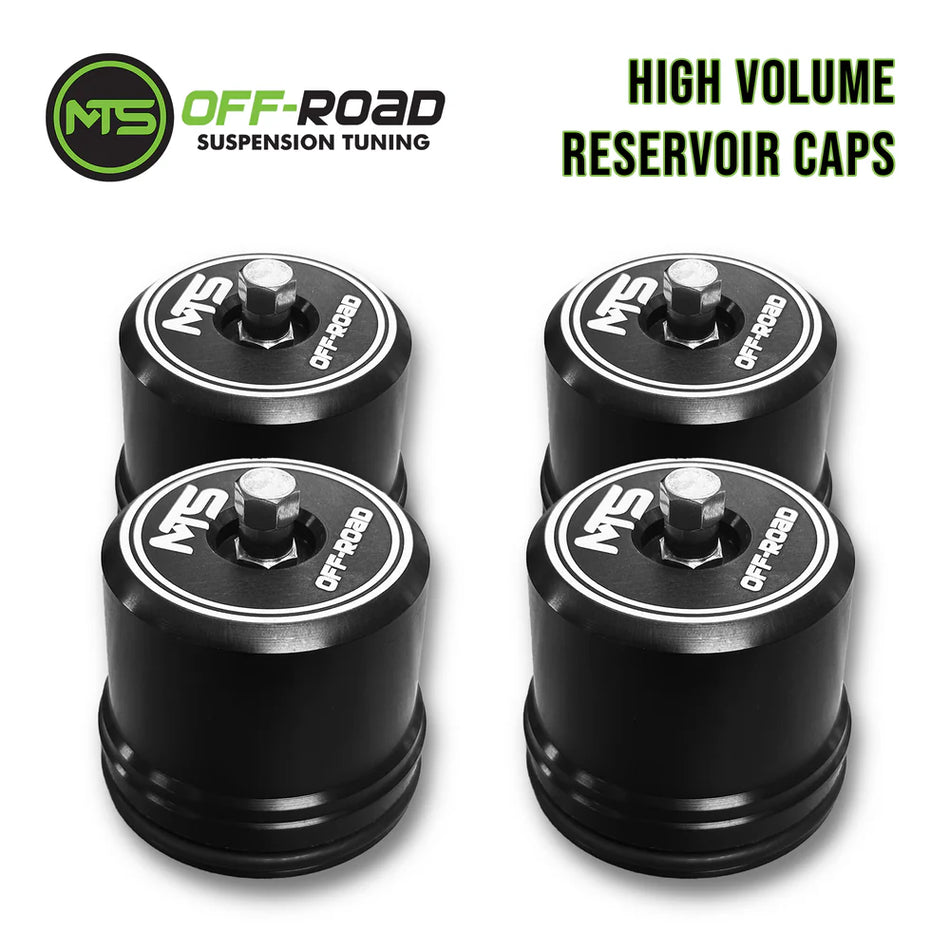 MTS Off-Road High Volume Reservoir Caps (For Fox Shocks)