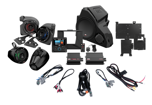 5-Speaker audio system for 2014+ Polaris RZR