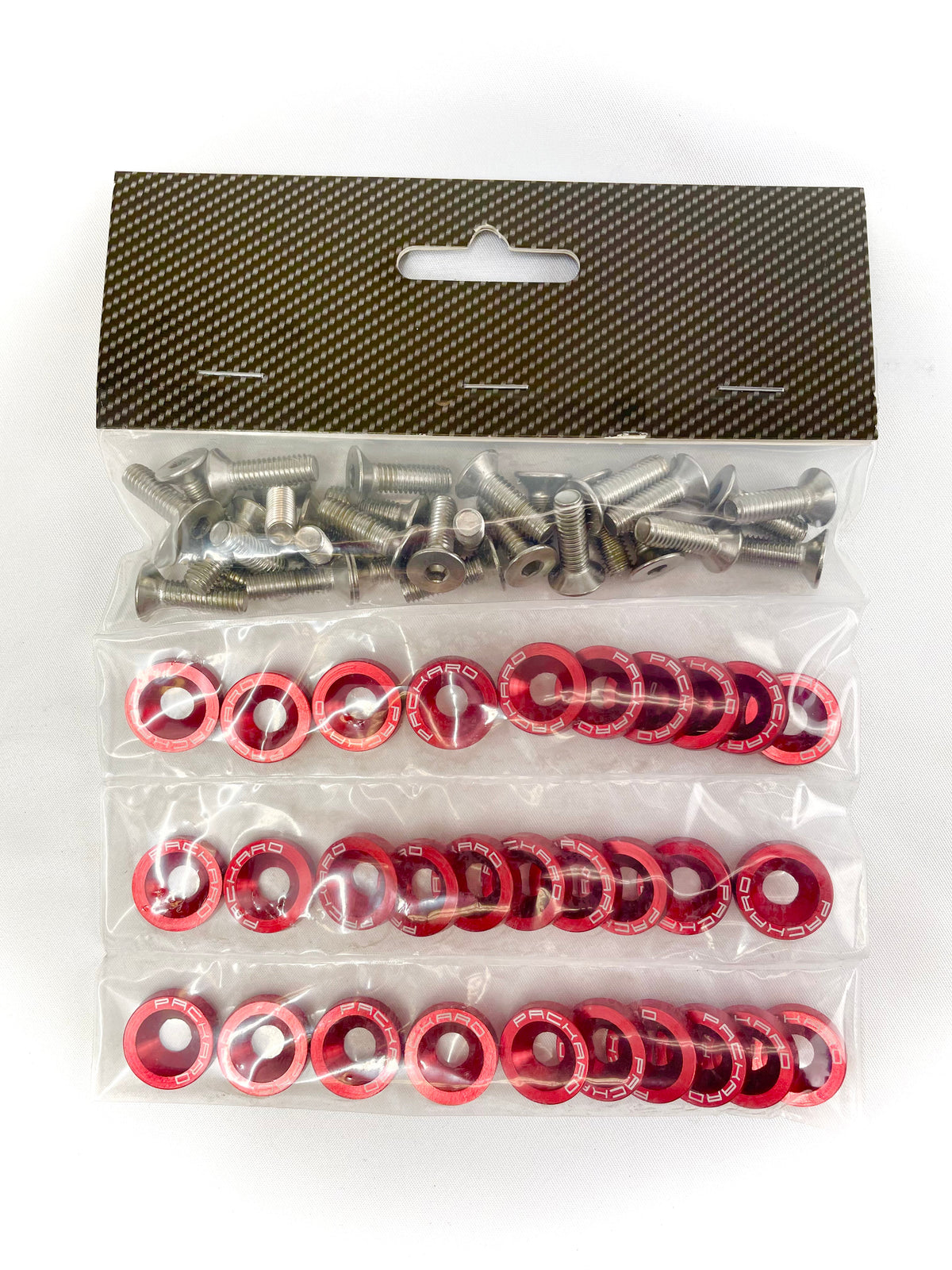 Black Performance Stringer Washers Packard Performance Billet Fender Washers 30pcs – R&R Motorsports