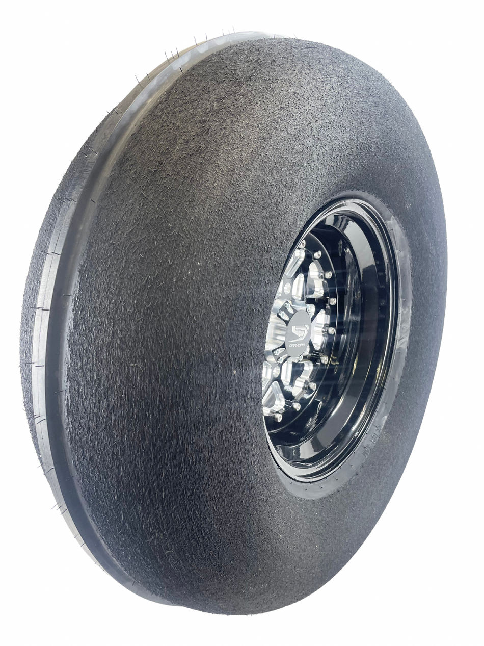 Sand Light Rough Buff Steer Tires - Packard Performance