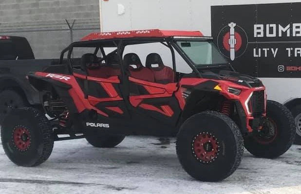 RZR 4 Seat Roof Rack