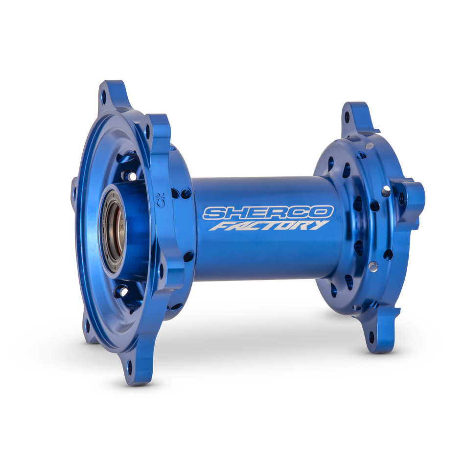 REAR HUB CNC BLUE SE SEF