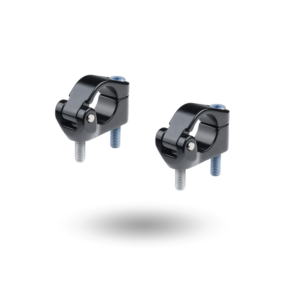 HANDELBAR HOLDER KIT X 2 BLACK FACTORY