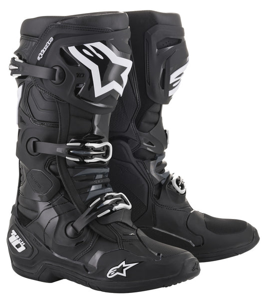 ALPINESTARS TECH 10 BOOTS BLACK SIZE