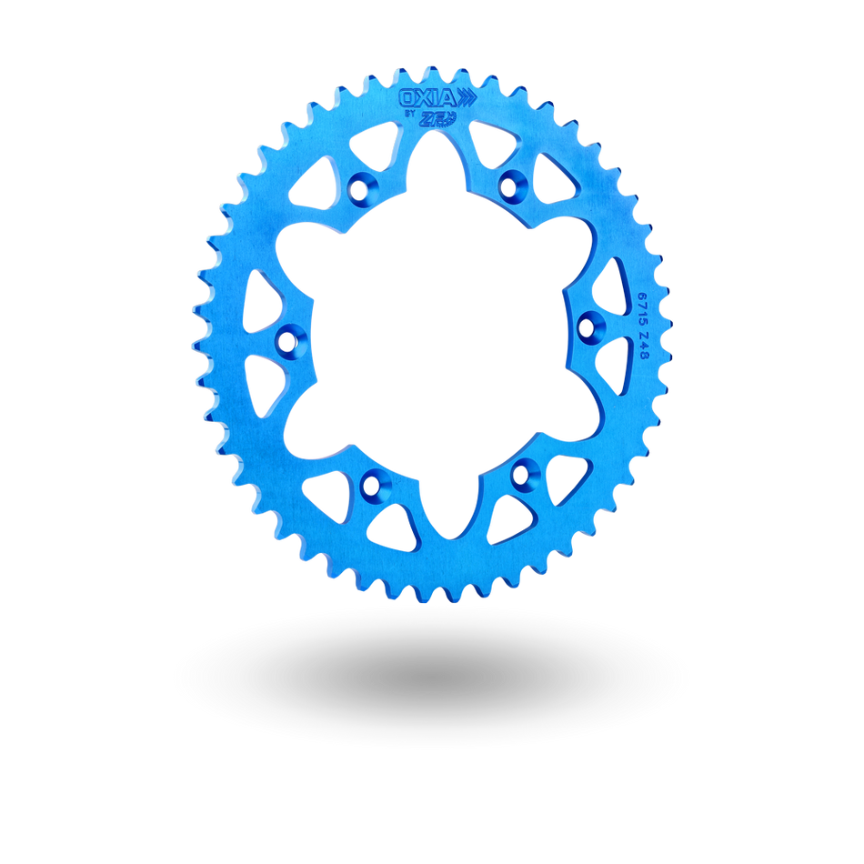 BLUE REAR SPROCKET ALU Z48