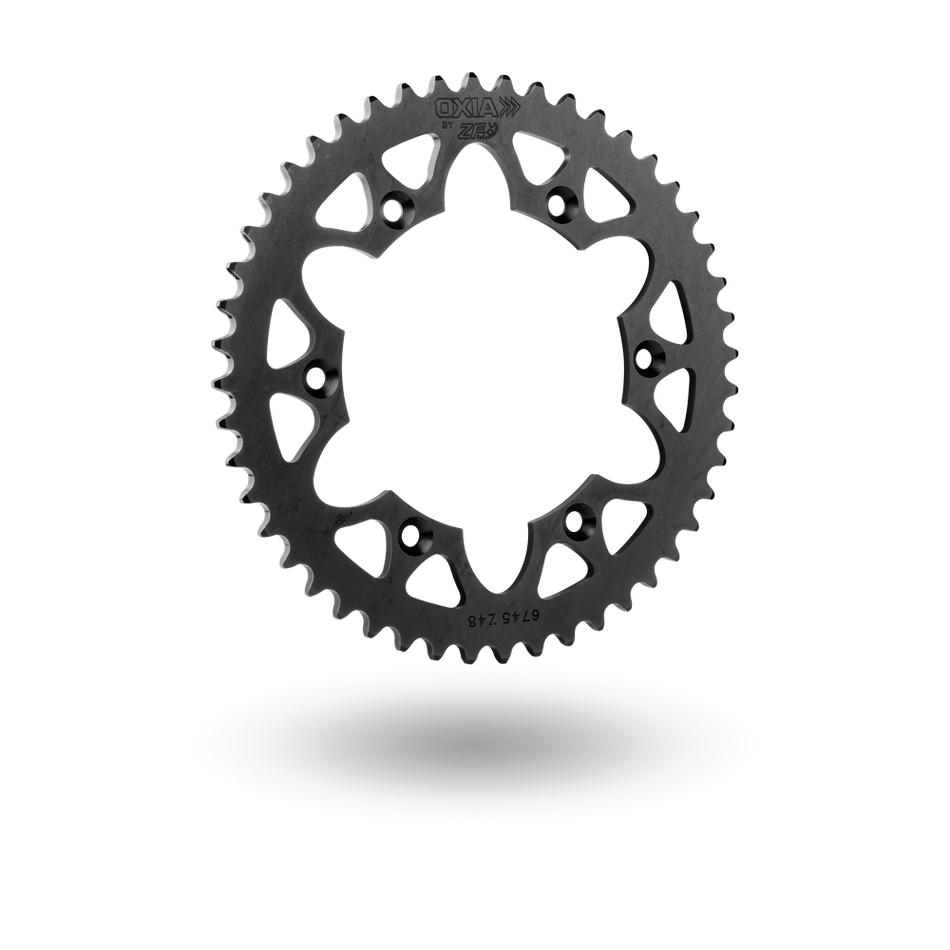 BLACK REAR SPROCKET ALU Z48