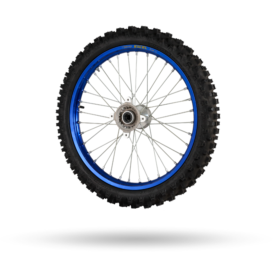 FRONT WHEEL  XP BLUE WITHOUT DISC