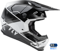 FLY RACING FORMULA CP RUSH HELMET GREY/BLACK/WHITE